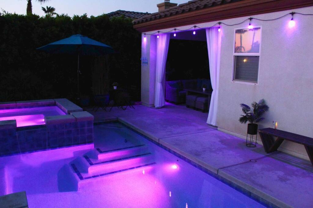 Entire Bungalow W/ Private Pool Near Palm Springs! Indio Dış mekan fotoğraf
